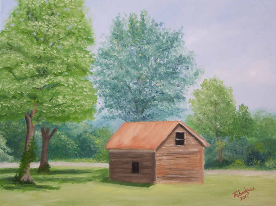 landscape painting in Raleigh
