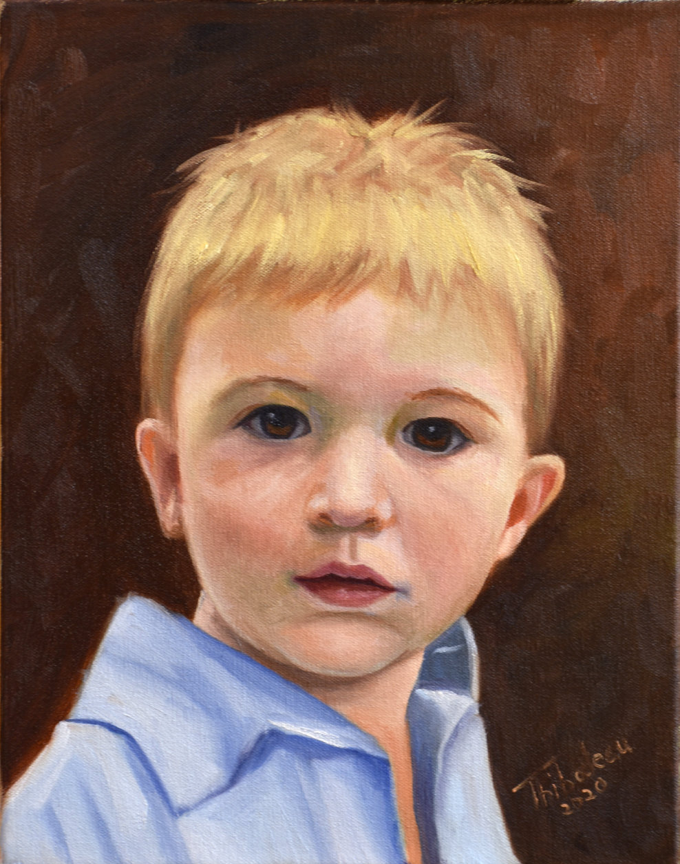 watercolor portrait painting